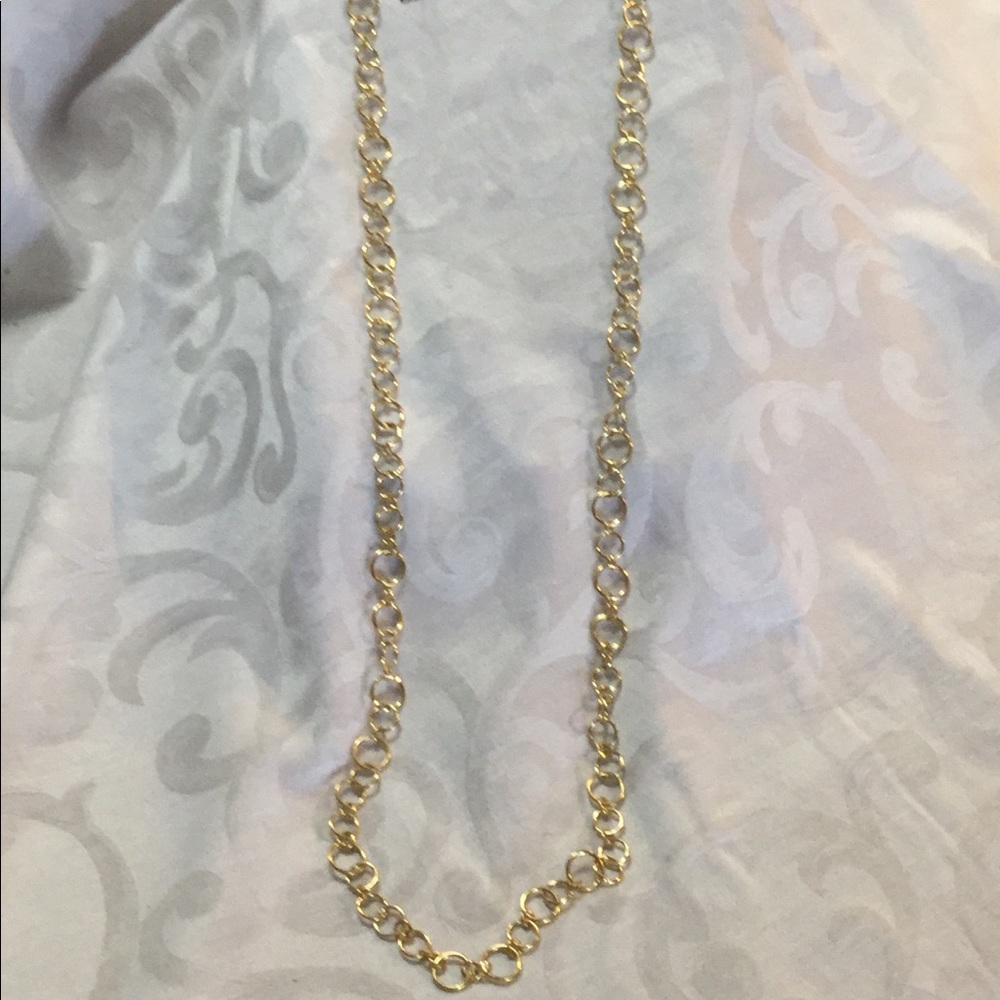 COPY - 💜 Cookie Lee gold links long necklace